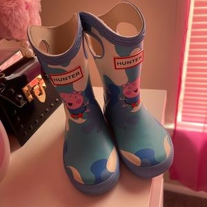 Hunter, rain boots, (Peppa Pig edition) 4c